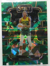 2024 Panini Select WNBA - Concourse Green Ice Prizm #42 Ezi Magbegor