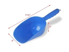 2 Cup Capacity Pet Food Rice Scoop Measureing lines 1/2, 1 1/2, 2, 2 1/4