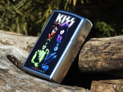 Zippo Lighter - KISS - Paul Stanley - Gene Simmons - Rock