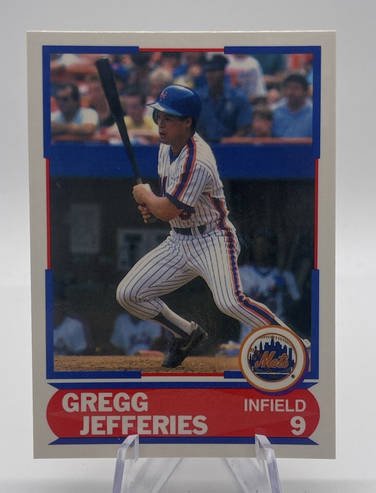 GREGG JEFFERIES 1989 SCORE YOUNG SUPERSTAR #1 Insert Set ⚾️🔥