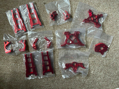 NEW Integy Lot Aluminum Stampede upgrade Parts