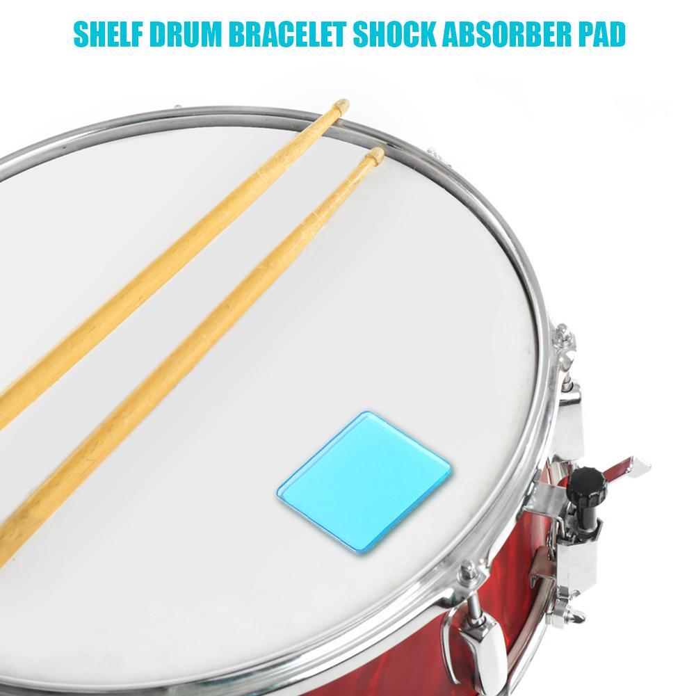 Practical Snare Drum Mute Pads Mufflers Transparent Instruments