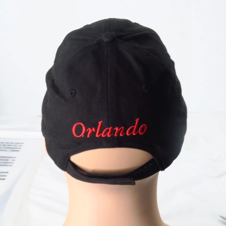 M&M's World Orlando Chocolate Candies Black StrapBack Hat Cap One Size - Image 4 of 4