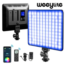 Weeylite Sprite20 RGB LED Video Light Panel Lighting Kit With App Control