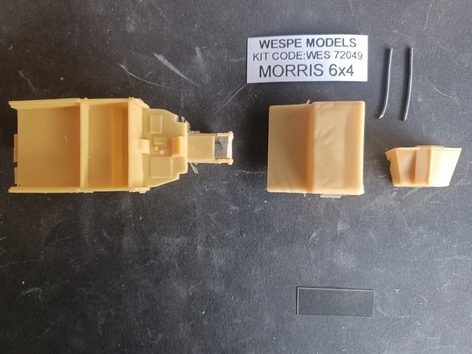 WESPE 72049 - Field Artillery Tractor 3 ton (6x4) MORRIS CDSW - resin kit 1:72 - Immagine 3 di 4