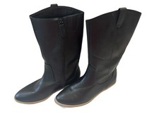 cat and jack Youth Girls Boots Black Size 4, Dressy, Winter, Riding Boots/shoes