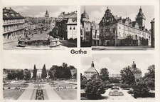 AK Gotha 4er Bild 1961 - Verlag: VEB Reichenbach - V 11 28 A 3/60 DDR