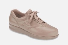 SAS Freetime Women's Mocha Tan Leather Walking Sneakers Comfort 6 Narrow