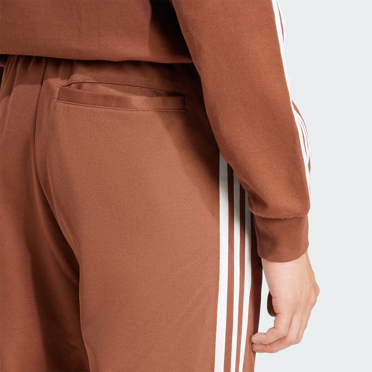 New Adidas Originals ADICOLOR BECKENBAUER TRACK PANTS IY9877 BROWN