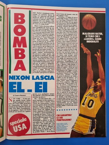 SUPER BASKETBALL 32-1983 + GOOSE GAME POSTER ALL AT BASKETBALL - Picture 3 of 3