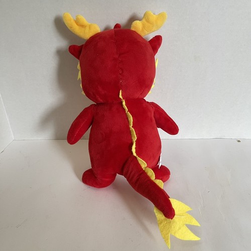 Meishujia Chinese Dragon Plush Good Luck Stuffed Animal 10” Zodiac New Year Toy - Picture 2 of 5