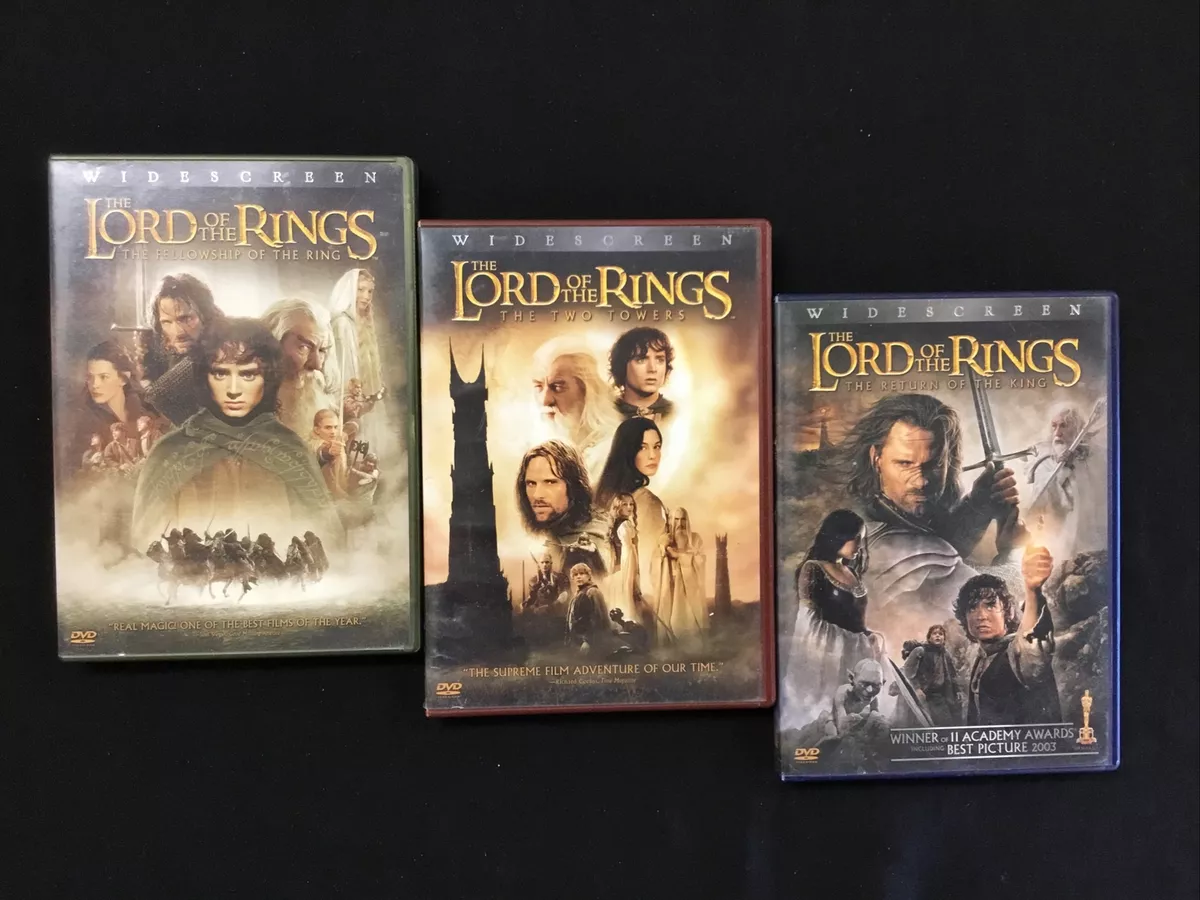 LOT/6/DVD/LORD OF THE RINGS/THE HOBBIT/TRILOGY/COLLECTION/SPECIAL EDITION