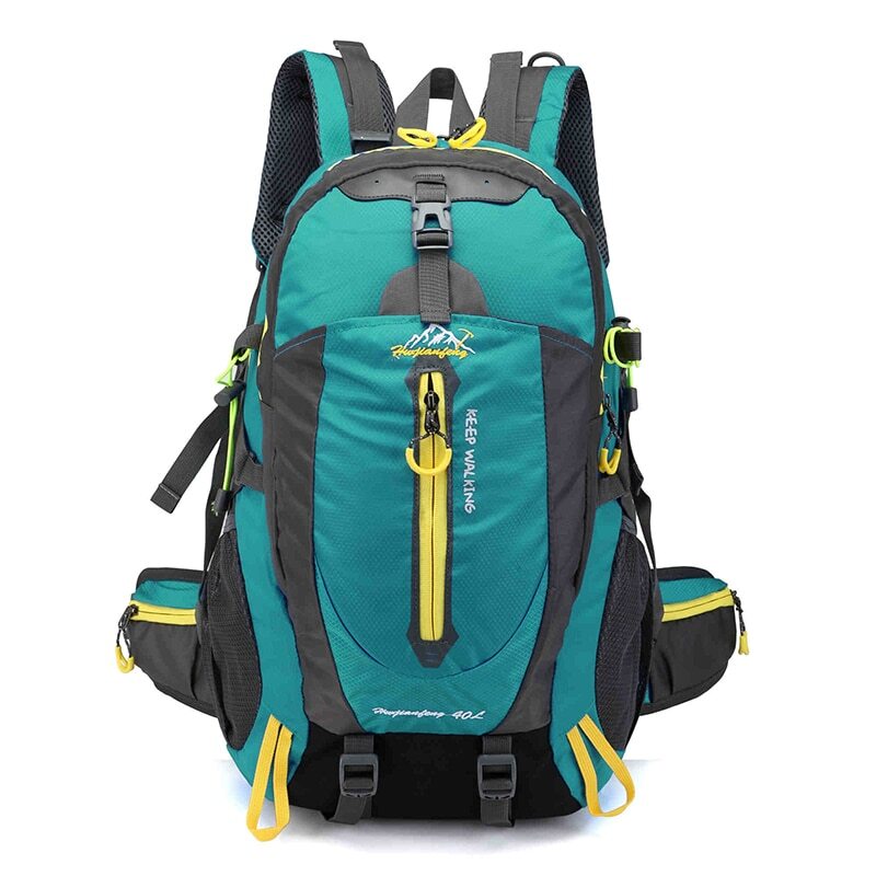 Bolsa de Escalada Impermeable 40L Mochila de Viaje Camping Caminata Bolsas de Deporte al Aire Libre