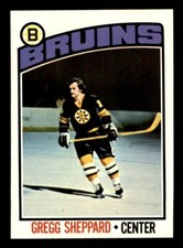 1976 Topps Hockey #155 Gregg Sheppard NM/MT *d3