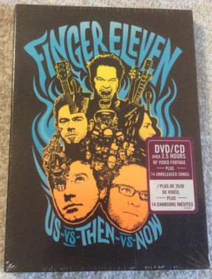 Finger Eleven   Us Vs. Then Vs. Now DVD 2007 - Sealed