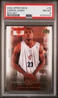 2003 Upper Deck LeBron James Box Set Rookie Card RC #10 PSA 8