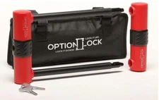 Option Lock: Original 2-Sided Lock - Heavy Duty Bike Lock - Prevents Bike Theft