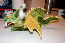 VTG FOLKMANIS PUPPETS GREEN WINGED DRAGON