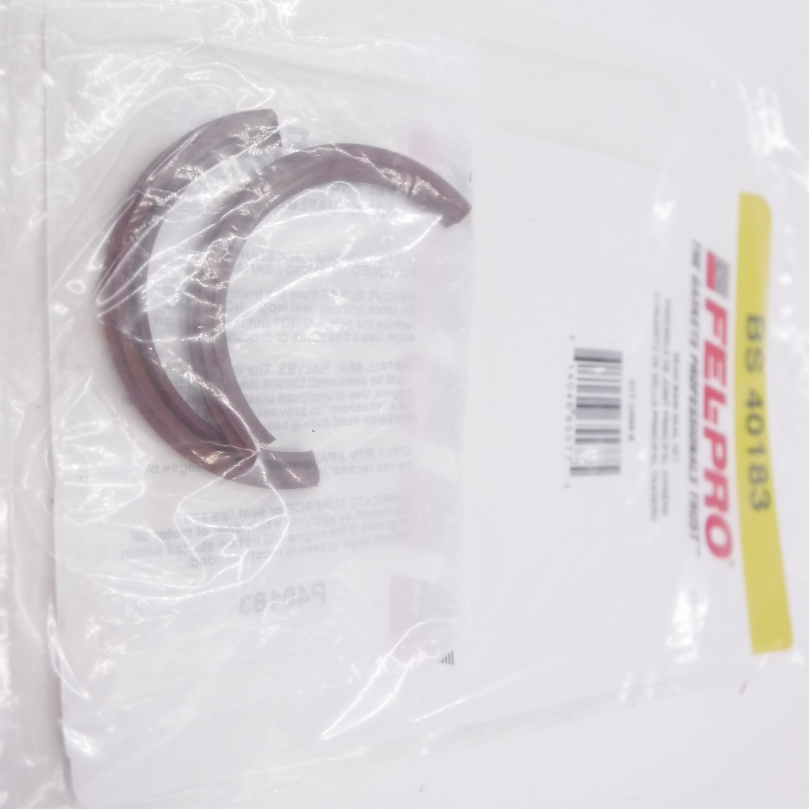 Engine Crankshaft Seal Kit Fel-Pro BS 40183 for sale online | eBay