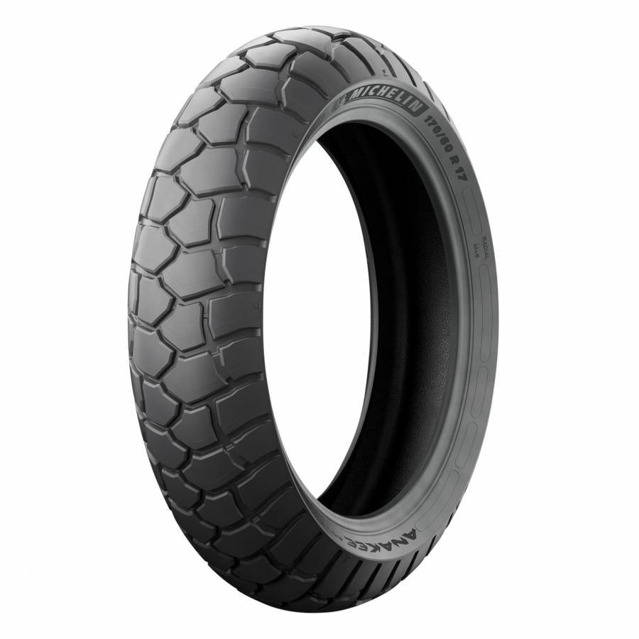 Pneu moto 17 Michelin Anakee Adventure arrière pour voyager sur route et chemin