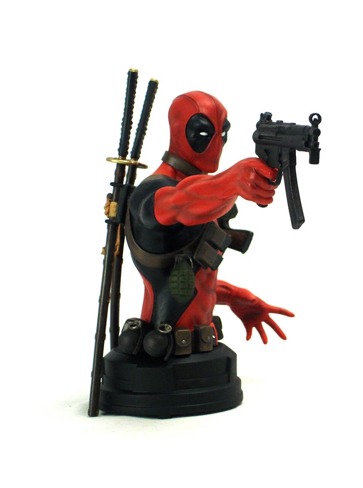 Mini Busto Gentle Giant Deadpool 30/1700 Marvel Comics Edición Limitada Nuevo En Caja Foto 3 de 4