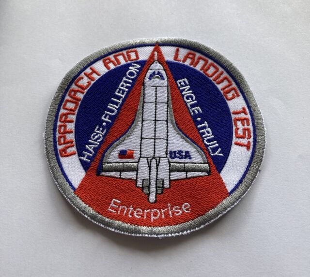 Doctor Who Ace Patch ALTERNATIVE FONT “Enterprise - Approach And Landing Test”
