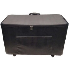 27in Wheeled Sewing Machine Hard Case - Black