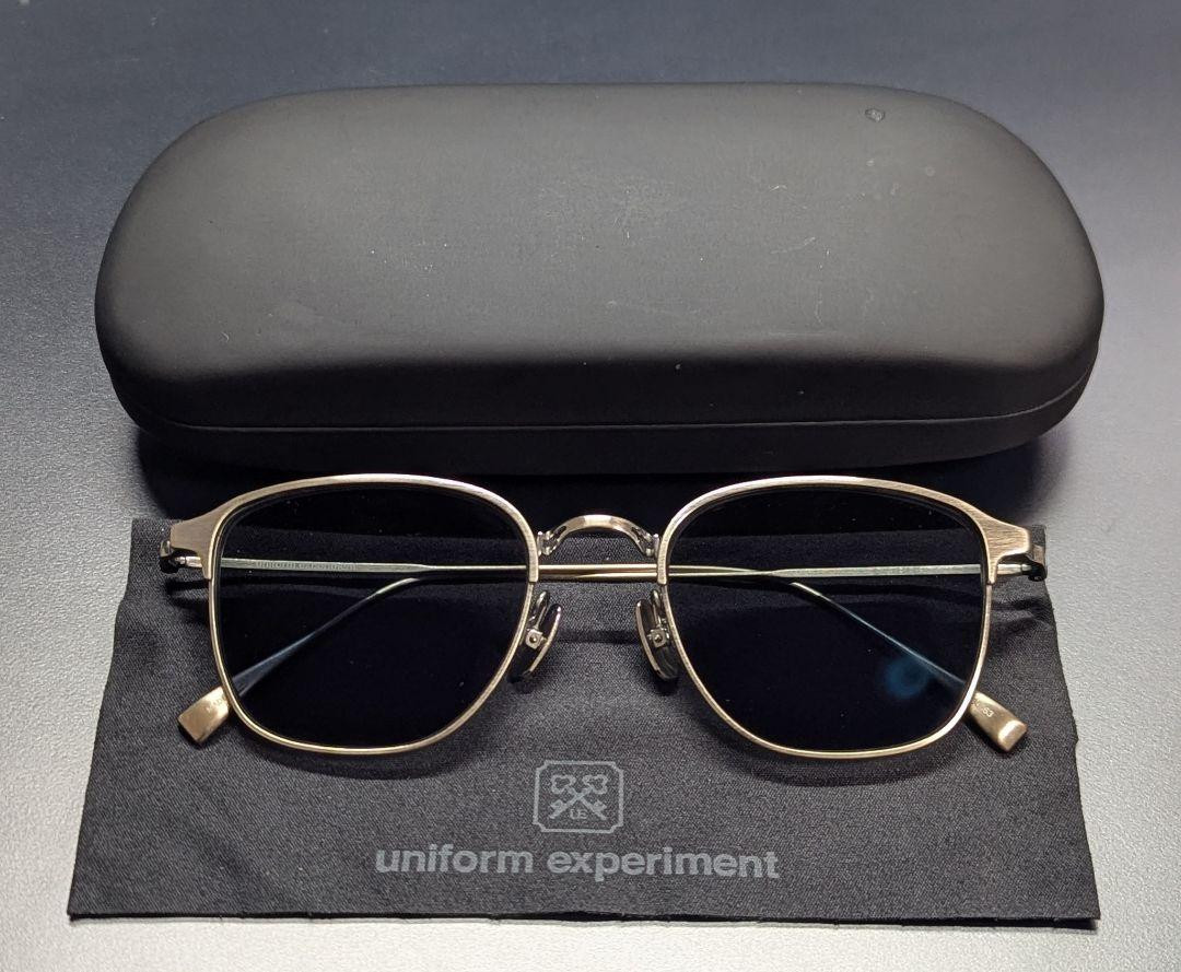 USED KANEKO GLASSES UNIFORM EXPERIMENT SILVER SUNGLASSES USED KANEKO GLASSES UNIFORM EXPERIMENT SILVER SUNGLASSES