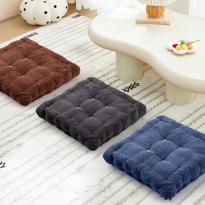 FURNITURE-ONLINE-OFFER Chair Pad Armchair Floor Window Seat Sofa Tatami Cushion Mat With Texture Cover