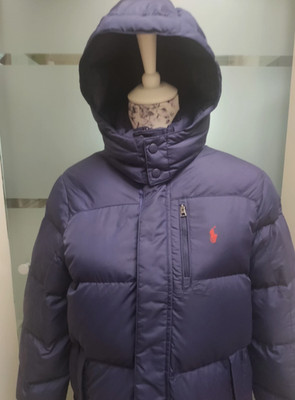 Polo Ralph Lauren Damen Daunenmantel Gr. S (Kinder-Gr. L) Farbe Blau