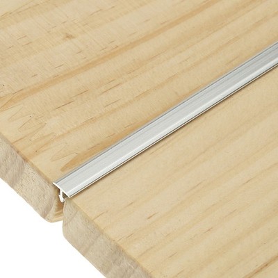 3Pcs T-Molding Übergangsleisten für 2,95 ft x 0,24 Zoll, Matt Silber