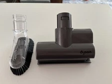 Dyson V6 Vacuum Motorized Mini Brush Head And Brush Attachment  205520 Open Box