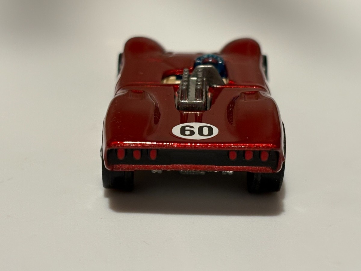 Vintage Hot Wheels Redline Ferrari 312P WHITE INTERIOR Restored | eBay