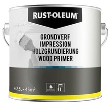 5x Rust-Oleum Grey Wood Primer 750ml