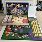 Vtg Easy Money The Money Game Milton Bradley 1996 Missing 1 Lottery Card & Instr