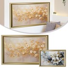 Künstlerische Blumen Wandtattoos bunte 3D Aufkleber für einzigartige Wohnkultu