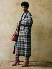 NWT Sézane Viktor Long Wool Coat in Prairie ...