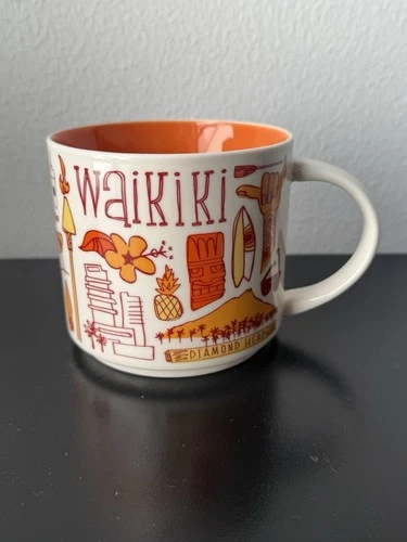 WAIKIKI 🇺🇸 Starbucks Been There Series 14 Oz Mug