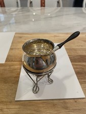Sterling Silver Brandy Warmer Chester 1904 Latham Hutton 4.3 oz 