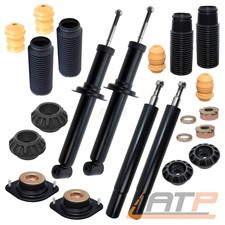 4x STOßDÄMPFER VORNE + HINTEN INKL. DOMLAGER UND PROTECTION-KIT FÜR VW GOLF 1