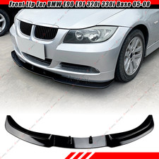 Frontspoilerlippe ABS Für BMW 3er E90/E91 Bj. 2005-2008 Schwarz Glanz