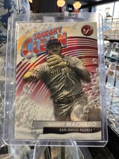 2024 Topps Pristine Manny Machado #SQ-8 Squeaky Clean Red Refractor 2/5