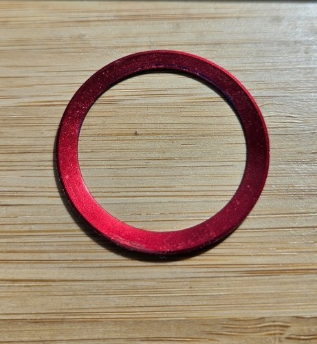 Genuine Rolex 1675 Pepsi Bezel Insert, Red Back - Picture 4 of 4