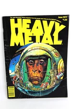 Heavy Metal Magazine #3 June 1977 Richard Corben Moebius Druillet FR/G-
