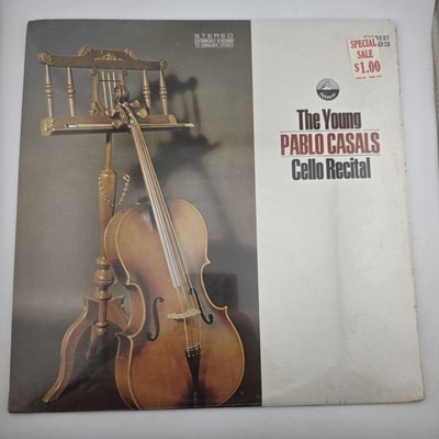 Pablo Casals Young Cello Recital Lp (Sealed) Everest 3323 Classical