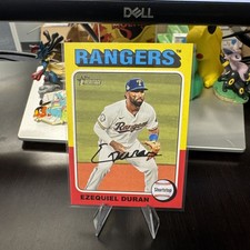 2024 Topps Heritage High Number Ezequiel Duran #588 Rangers Free Ship