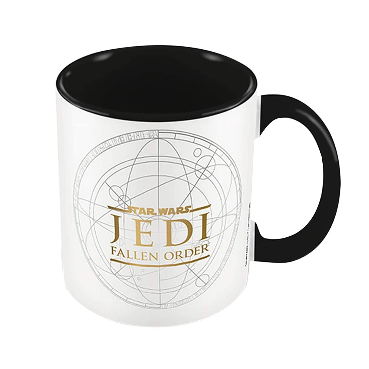 Star Wars Jedi Fallen Order Logo Black Inner Coloured Mug 4190₽