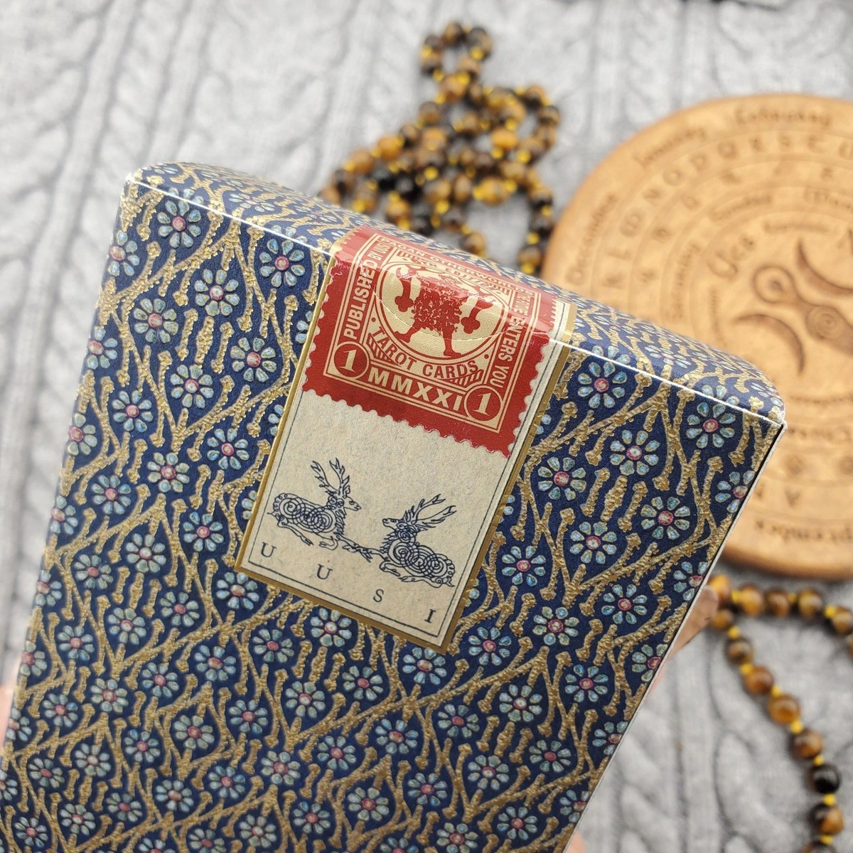 Pagan Otherworlds Tarot by Uusi 84 Card Tarot Deck With Box No