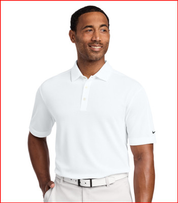 New 266998 Nike Tech Sport Dri-FIT Polo Men White XL