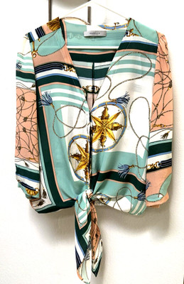 Marella 100% Silk Blouse Size US 10